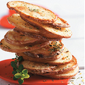 Oven Fried Potato Chips